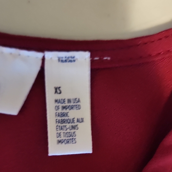 Tildon Red Halter Sundress Mini In XS - Picture 4 of 6